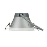 NICOR 8 inch Recessed Commercial LED Downlight, Nickel, 3000K_2