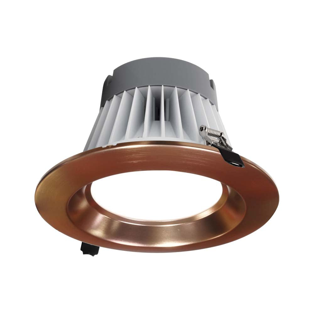 Nicor CLR-Select 8-inch Aged Copper H/O Commercial Canless LED Downlight Kit