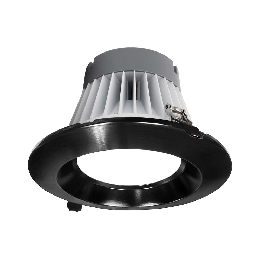 Nicor CLR-Select 8-inch Black H/O Commercial Canless LED Downlight Kit