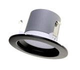NICOR 4in. LED Downlight 663Lm 3000K in Black Round Recessed Light_3