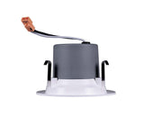 NICOR 4in. LED Downlight 694Lm 5000K in Black Round Recessed Light_6