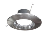 NICOR 5/6in. 901Lm LED Downlight in Nickel, 4000K Round Recessed Light_2