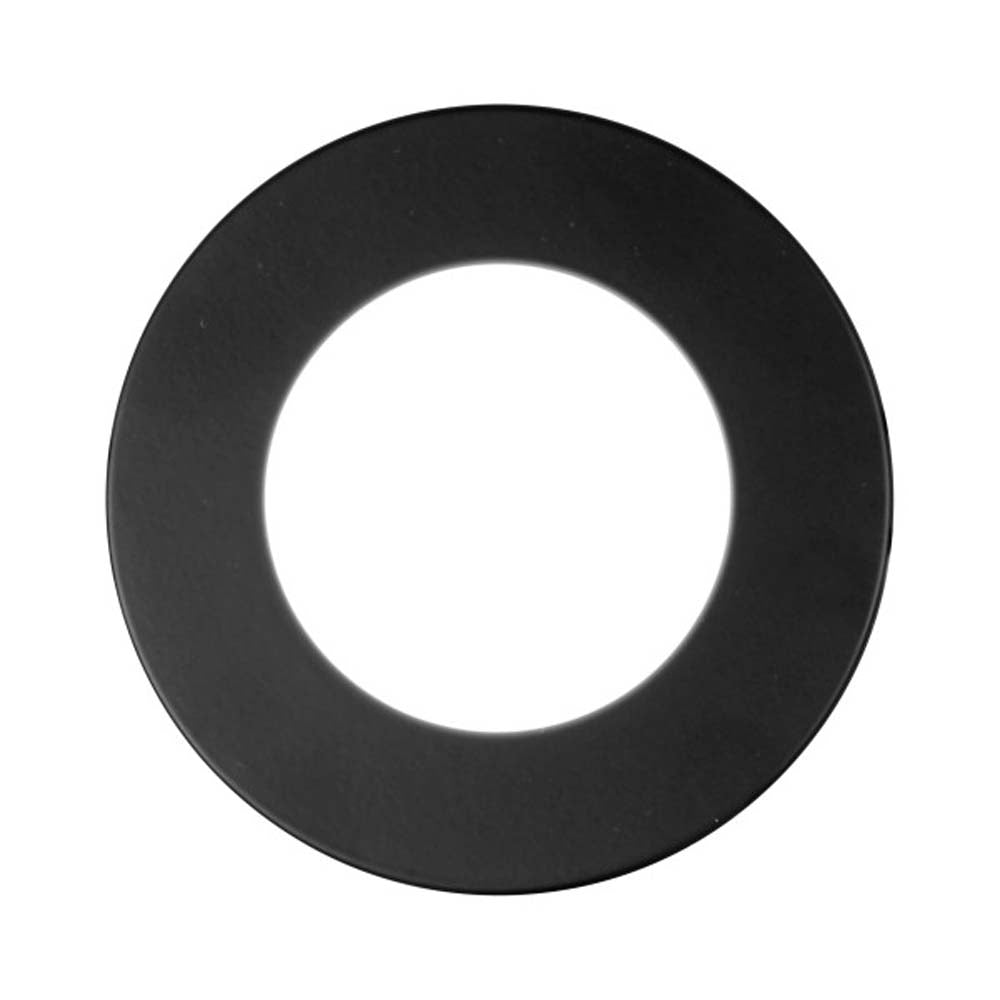 Black Faceplate for NICOR DLE3 Series Downlights