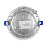 DLE6 Series 6 in. Round Black Flat Panel LED Downlight in 2700K_6