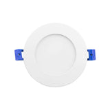 NICOR 6 in. 13.9w 2700K White Round LED Recessed Downlight
