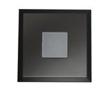 SureFit 5.15 in. Square Ultra Slim Surface Mount LED Downlight in Black, 4000K_3
