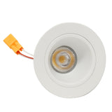 NICOR 2 in. LED Downlight 4000k Cool White 712Lm with White Trim