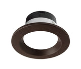 Nicor 4 in. Selectable CCT Oil-Rubbed Bronze LED Recessed Downlight, Dimmable