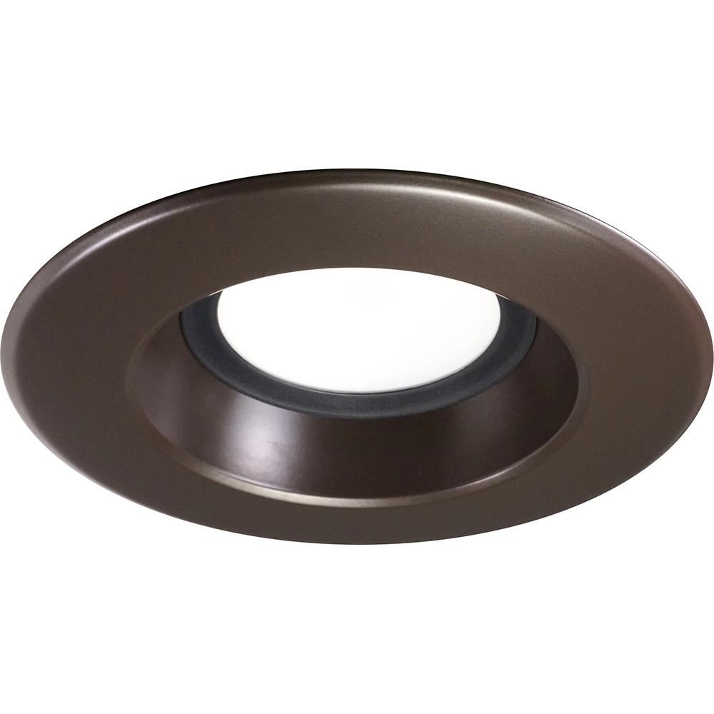 NICOR 5-6 inch LED Recessed Downlight 900 Lumens 5000K Dimmable Bronze Finish