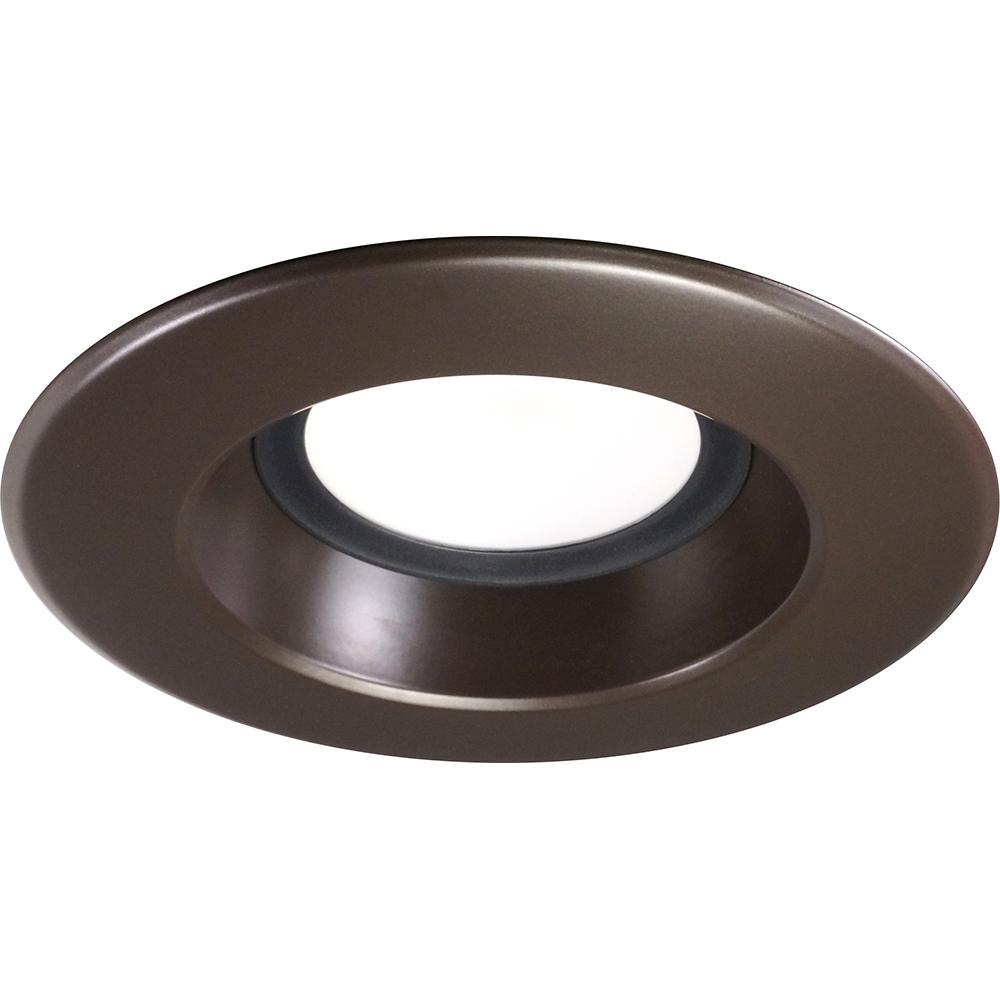 NICOR 5-6 inch LED Recessed Downlight 1200LM 3000K Dimmable Bronze Finish