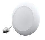 NICOR 5-6 inch Surface Mount LED Downlight Kit 900LM 4000K Dimmable - White