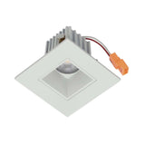 NICOR 2 in. Square LED Downlight 2700K Warm White 591Lm with White Trim - BulbAmerica