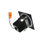 NICOR 2 in. Square LED Downlight in Black, 3000K_1