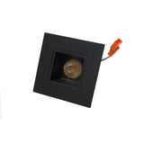 NICOR 2 in. Square LED Downlight in Black, 3000K_2