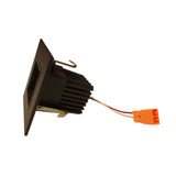 NICOR 2 in. Square LED Downlight in Oil-Rubbed Bronze, 3000K_1