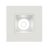 NICOR 2 in. Square LED Downlight with Baffle Trim in White, 4000K_1