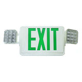 NICOR LED Emergency Exit Sign with Dual Adjustable LED Heads