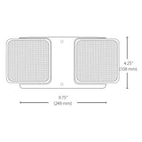 NICOR Emergency LED Remote Dual Head Fixture - BulbAmerica