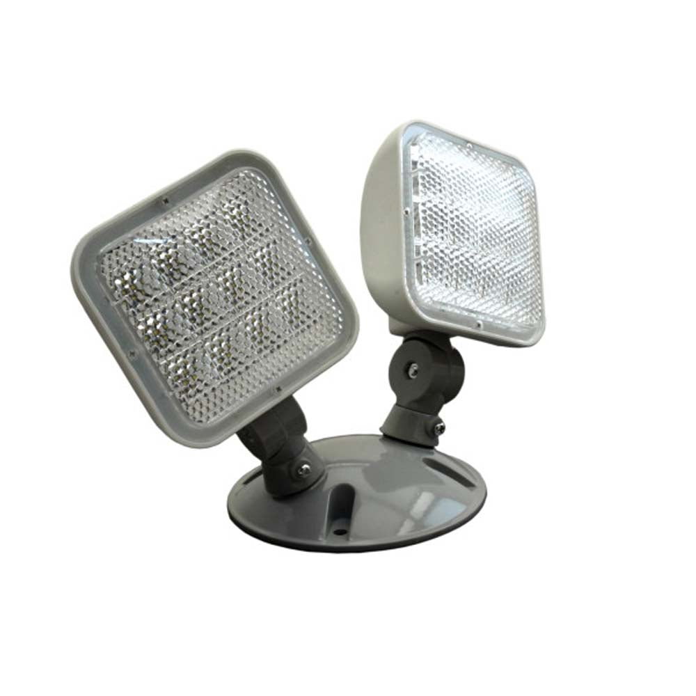 ERL Series Wet Location Emergency LED Remote Dual Light Fixture