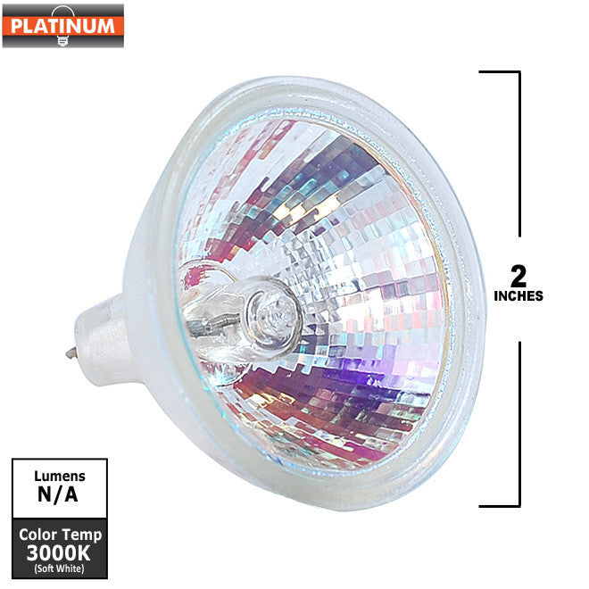PLATINUM EXT 50w MR16 NSP12 12V w/FG light bulb