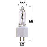 FSH 125w 120v G5.3 Halogen Bulb - 54436 Replacement Lamp - BulbAmerica