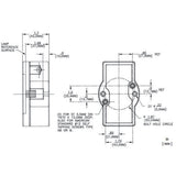 OSRAM G38 Socket No Leads - BulbAmerica