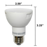 High Quality LED 6.5w Dimmable BR20 Soft White Light Bulb - 50w Equiv._1