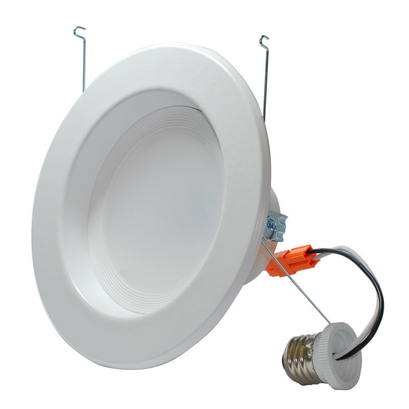 High Quality 5-6 inch Recessed LED 12W Cool White Retrofit Downlight Kit - 100w equiv.