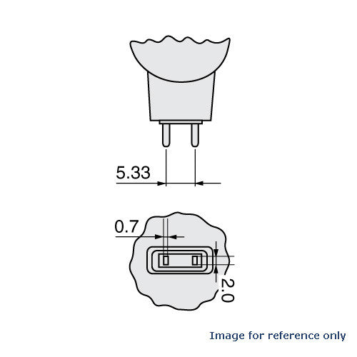 SUNLITE EZK JCR 150W 120V MR16 Reflector Halogen Light Bulb