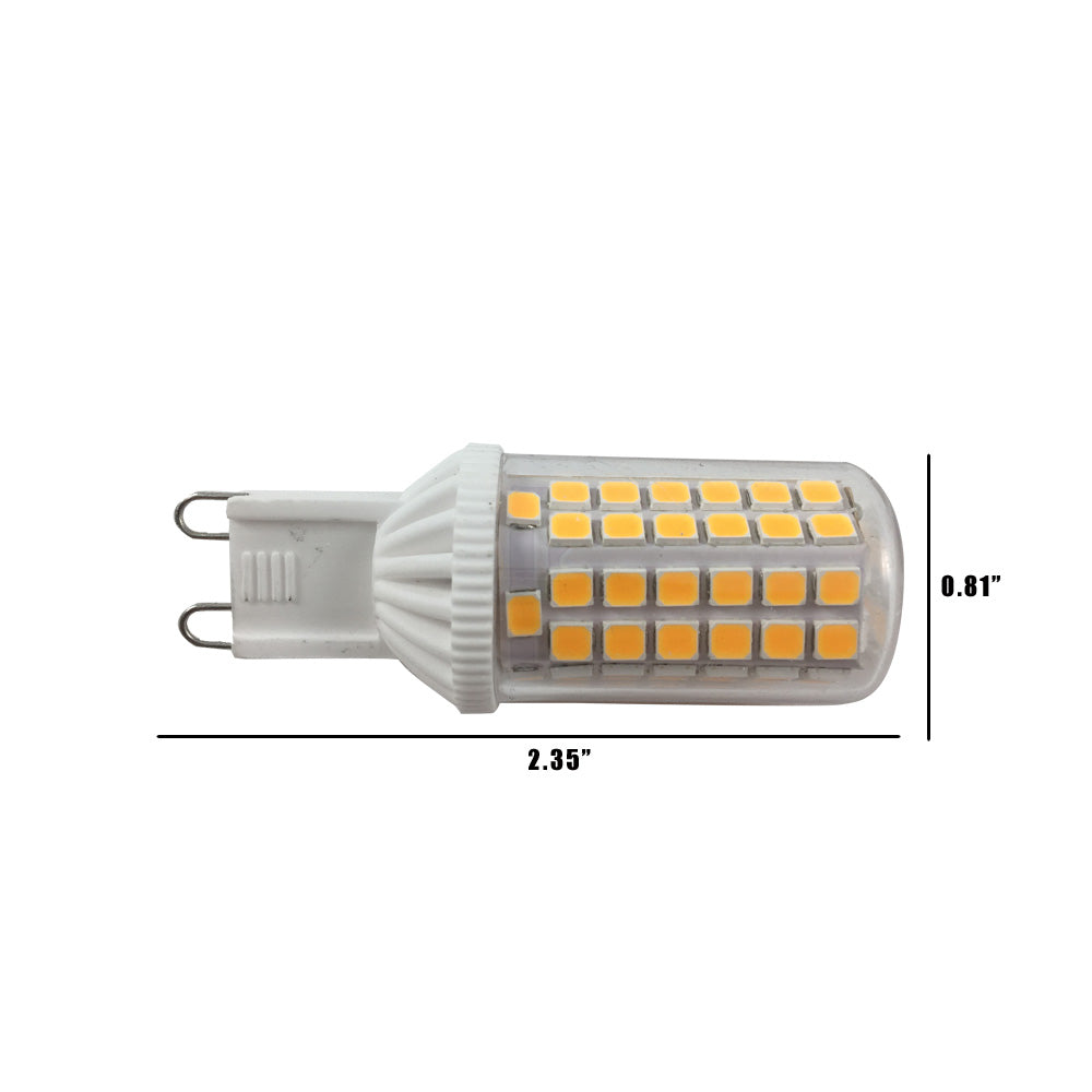 BulbAmerica 5W LED 2700K Warm Dimmable 120V Non-Flicker Bulb