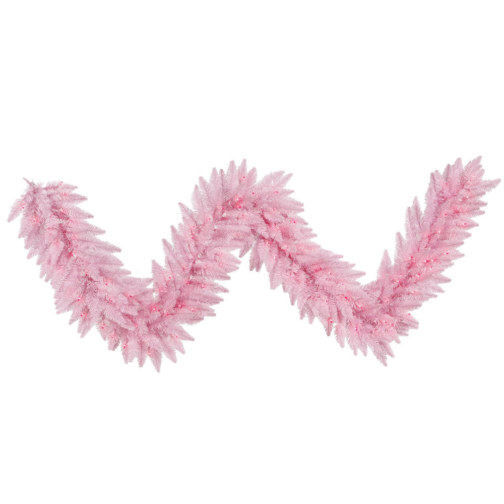 Pink Garlin 9' x 14