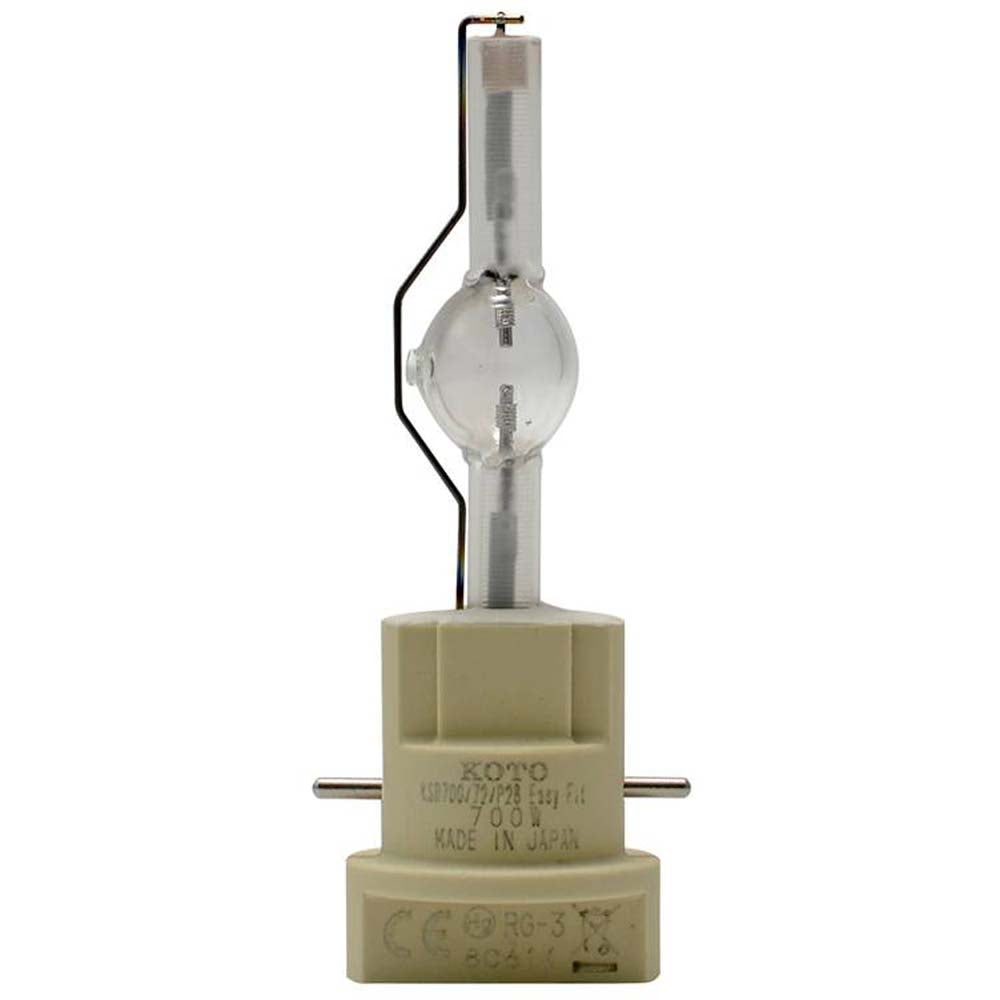 KOTO KSR700-72-P28-EasyFit - 700W 70V PGJX28 Base 7200K Metal Halide Light Bulb