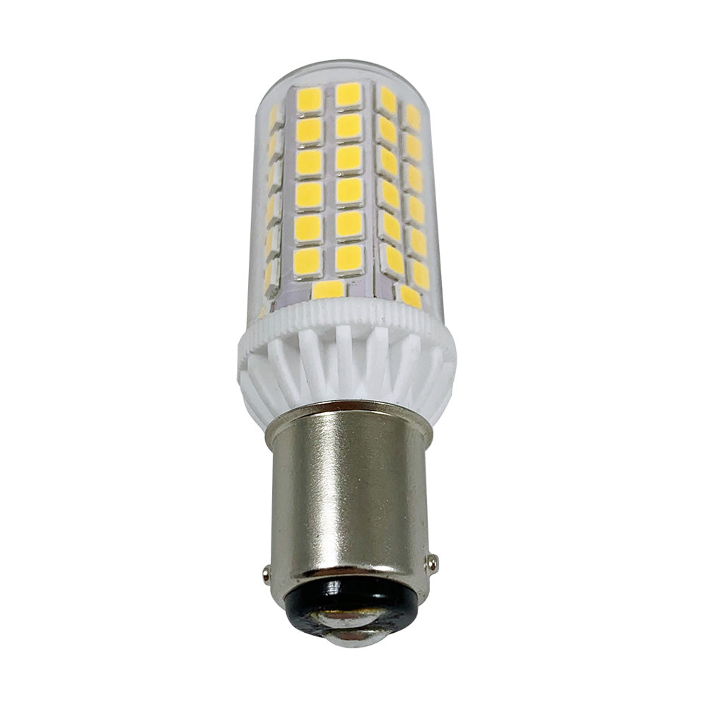 BulbAmerica 5W BA15D LED 600Lm 120V 4000K Cool White Dimmable Bulb