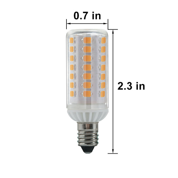 Platinum 4w LED E11 Mini Candelabra 6500K Daylight Light Bulb – BulbAmerica