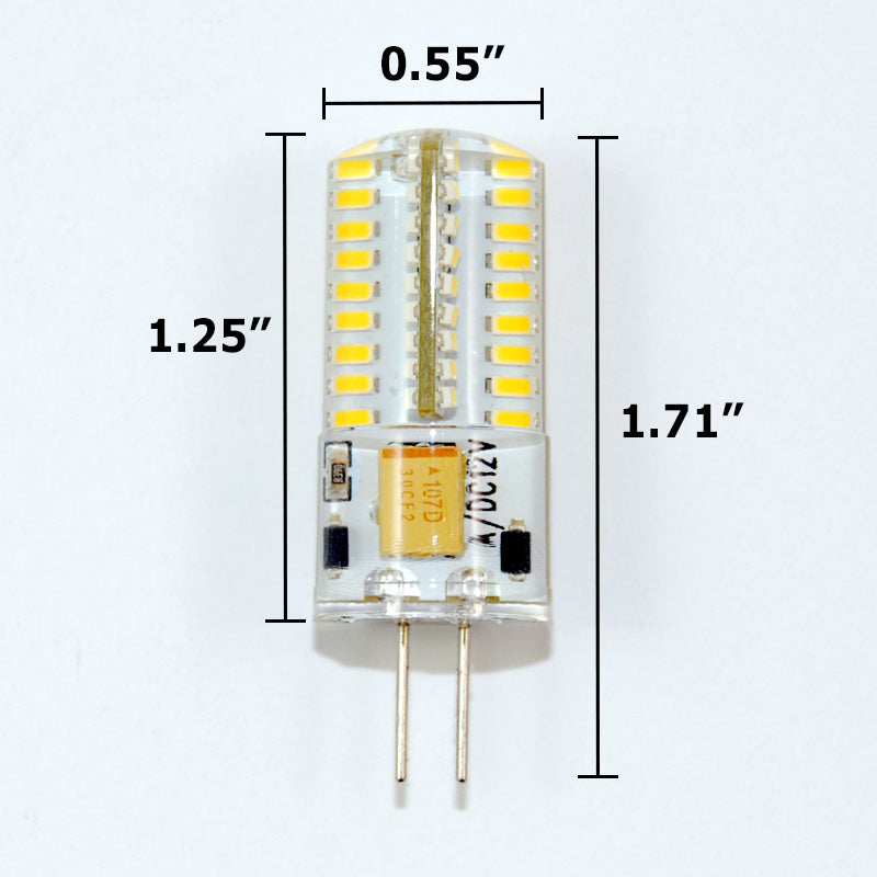 3w G4 LED 12V 6500k Light Bulb