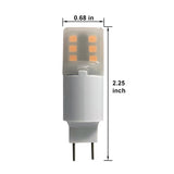 BulbAmerica 3w G8 LED 120v 2700k Warm White Light Bulb - 30w equivalent - BulbAmerica