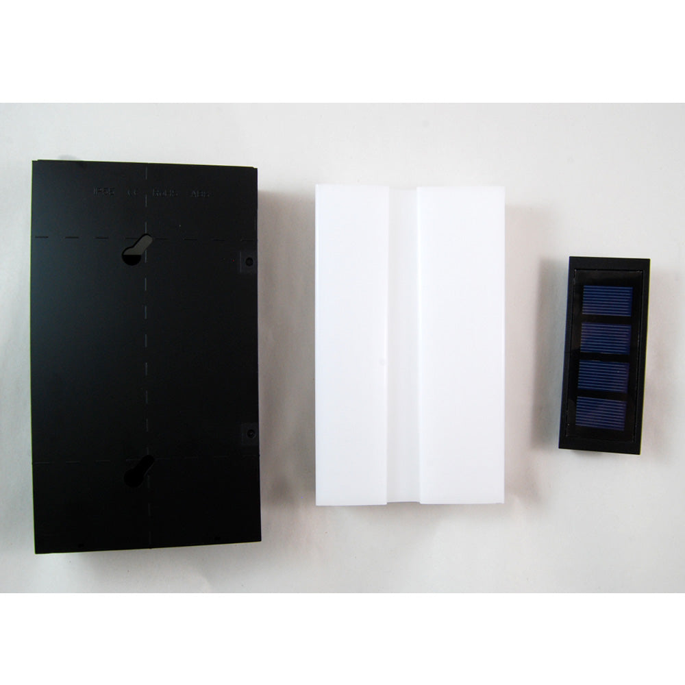 Address Box Led Bulb Waterproof Solar Power LED Address Number Door Wall Plate Light Sign ...