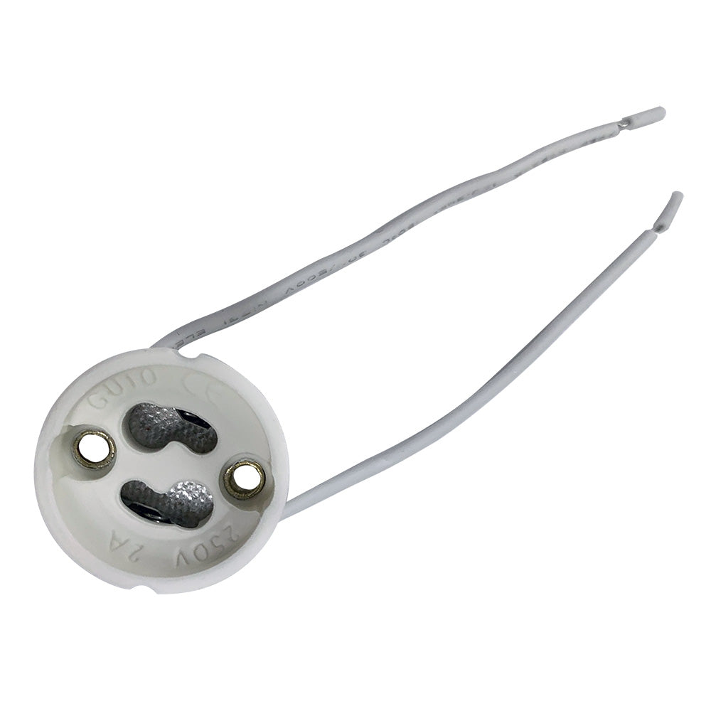 Gr Bulb Socket GU10 ceramic socket for light bulbs with GU10 Twist & Lock base ...