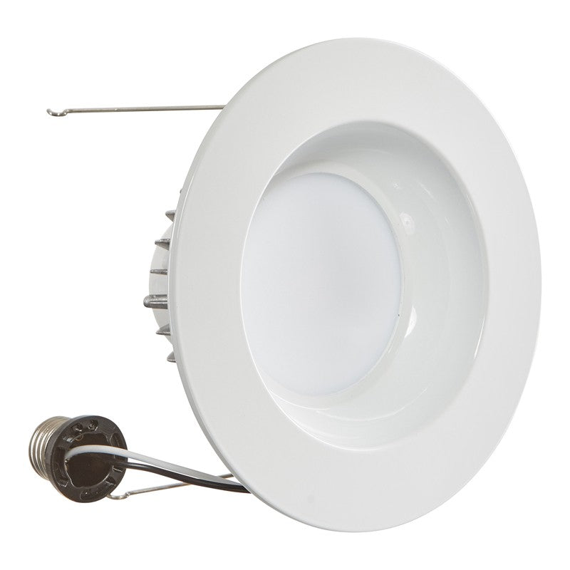 LUXRITE 15W LED 6 inch 1200Lm 3000K Retrofit Downlight Flood Light Bulb