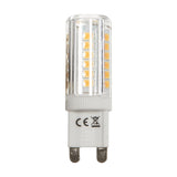 Luxrite 3.5W 120V LED G9 Bi-Pin T4 Dimmable 2700K Warm White Light Bulb - 40w equiv.