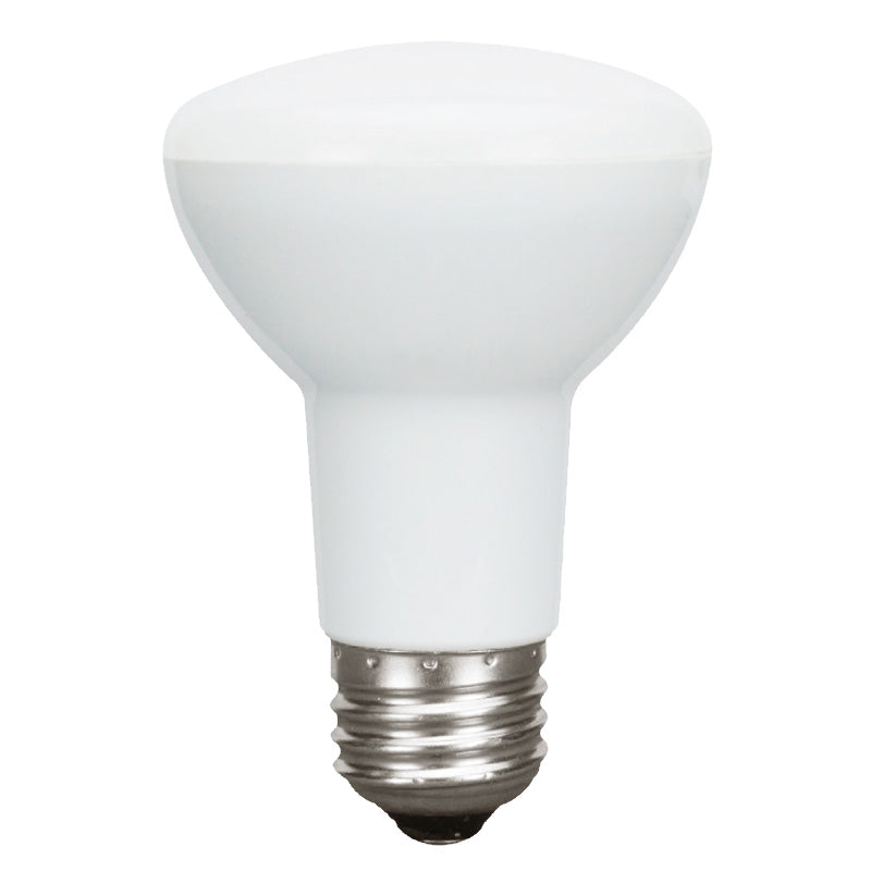 LUXRITE 6.5W E26 Base 2700K R20 Shape Dimmable Light Bulb