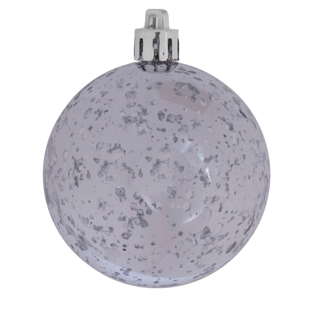 Vickerman 4 in. Silver Shiny Mercury Ball Christmas Ornament
