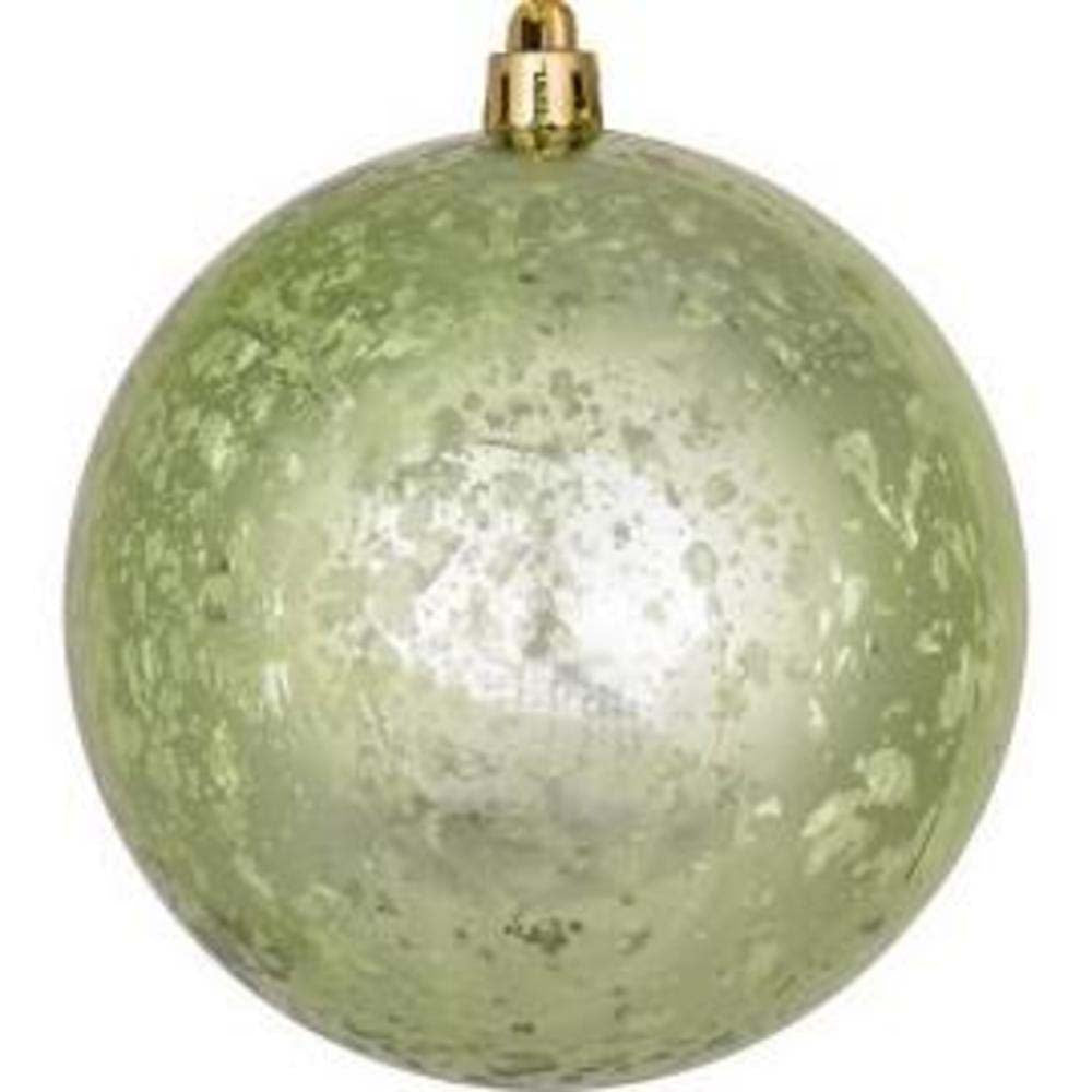 12" Mauve Shiny Mercury Shatterproof Ball Christmas Ornament
