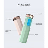 Chargeable Mini UV-C Sanitizer and Disinfection Stick - Green Finish - BulbAmerica