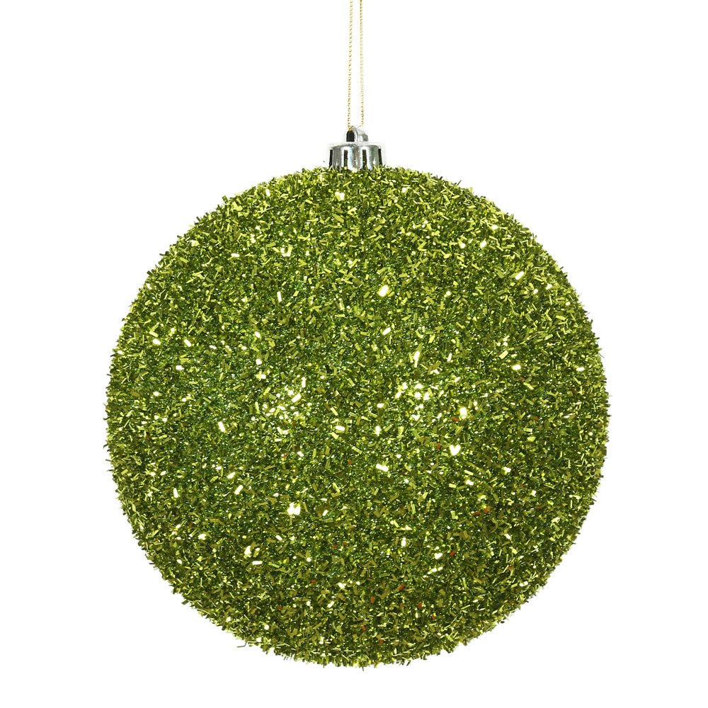 Vickerman 6 in. Lime Ball Christmas Ornament