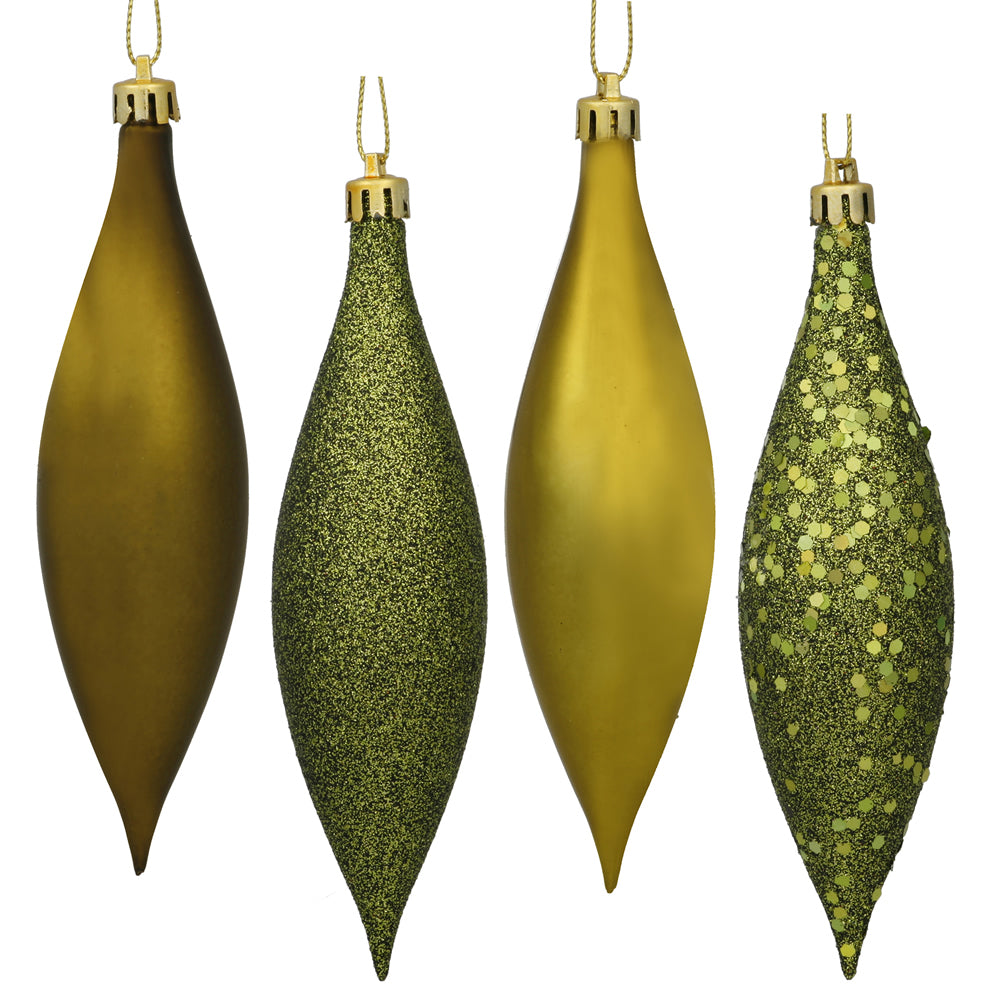 Vickerman 5.5 in. Olive Drop Christmas Ornament