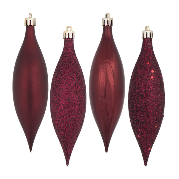 Vickerman Decorazione Pensile Natalizia – Ornamenti Verdi Infrangibili 14,5 Cm, Per Interni Ed Esterni
