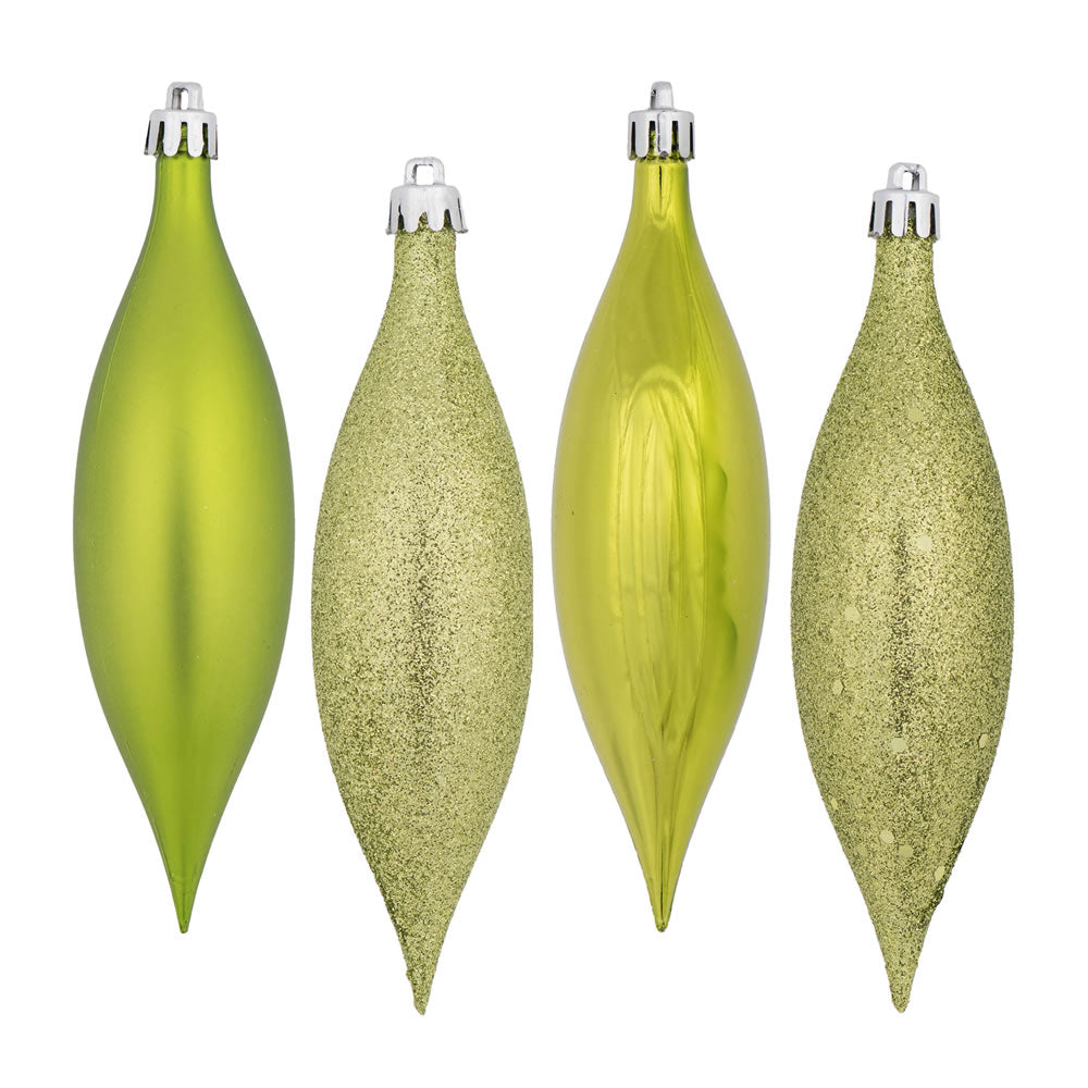 Vickerman 5.5 in. Lime Drop Christmas Ornament