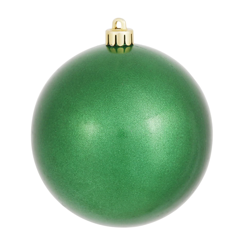Vickerman 3 in. Green Candy Ball Christmas Ornament
