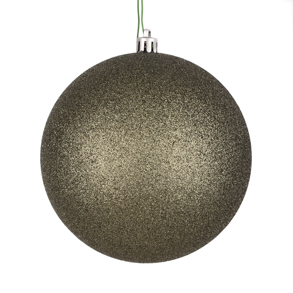 Vickerman 4.75 in. Wrought Iron Glitter Ball Christmas Ornament